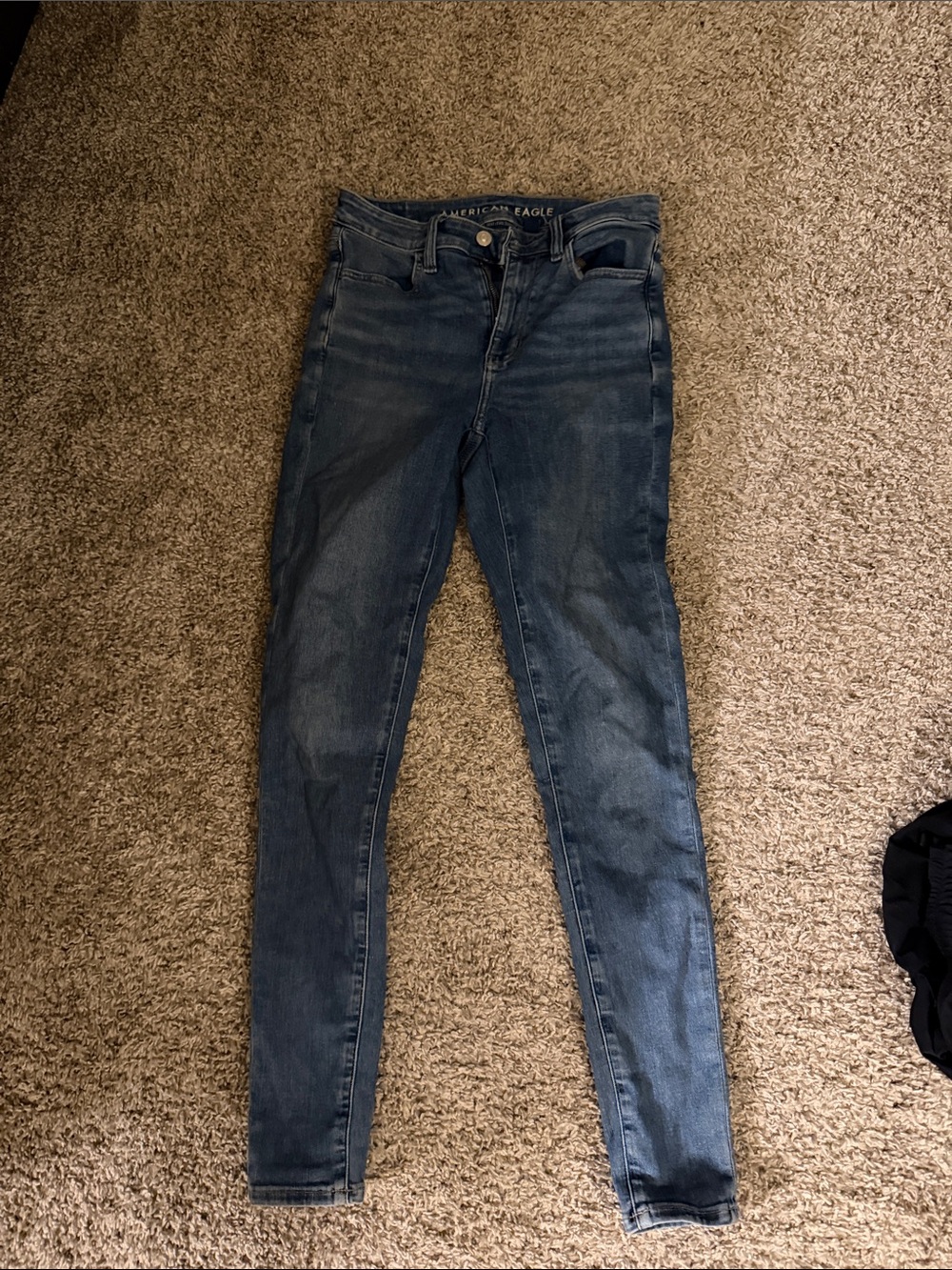American Eagle Outfitters Women's High Rise Indigo Skinny Jeans